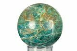 Bright Blue Apatite Sphere - Madagascar #293550-1